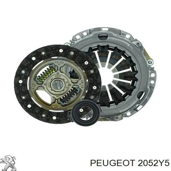 2052Y5 Peugeot/Citroen Зчеплення в зборі