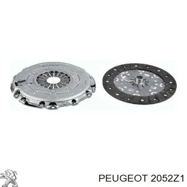 Комплект зчеплення (3 частини) Peugeot/Citroen 2052Z1 ціна, від 225.73 USD