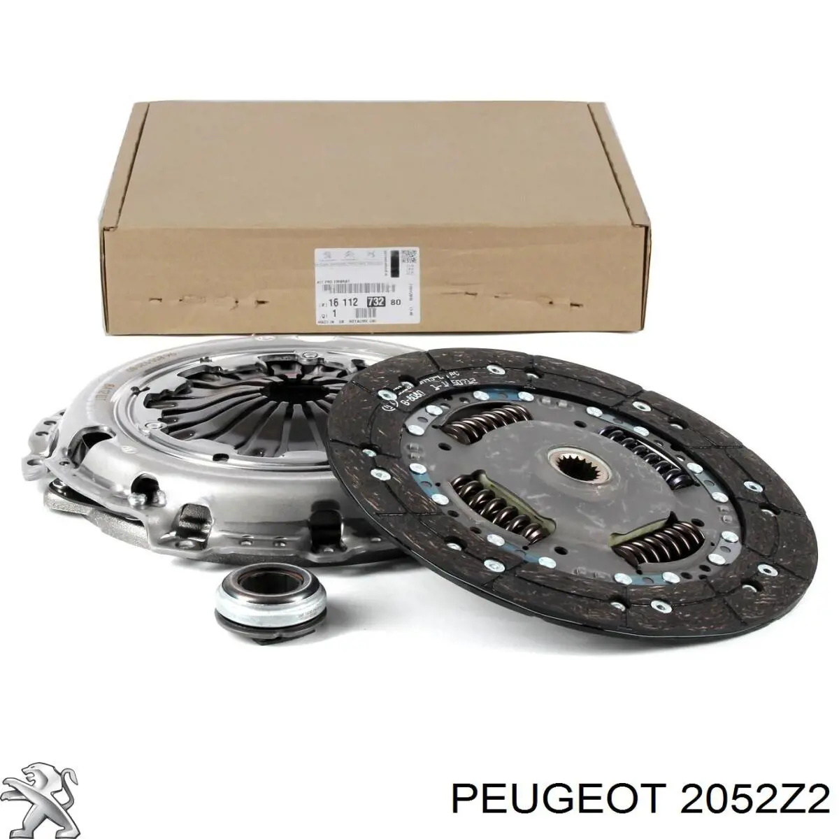 Комплект зчеплення (3 частини) Peugeot/Citroen 2052Z2 ціна, від 160.39 USD