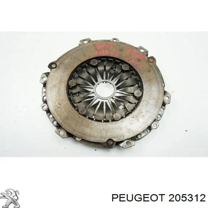 Комплект зчеплення (3 частини) Peugeot/Citroen 205312 ціна, від 94.68 USD
