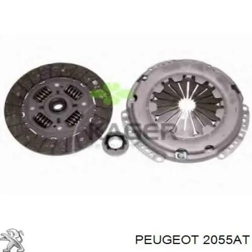 2055AT Peugeot/Citroen диск зчеплення