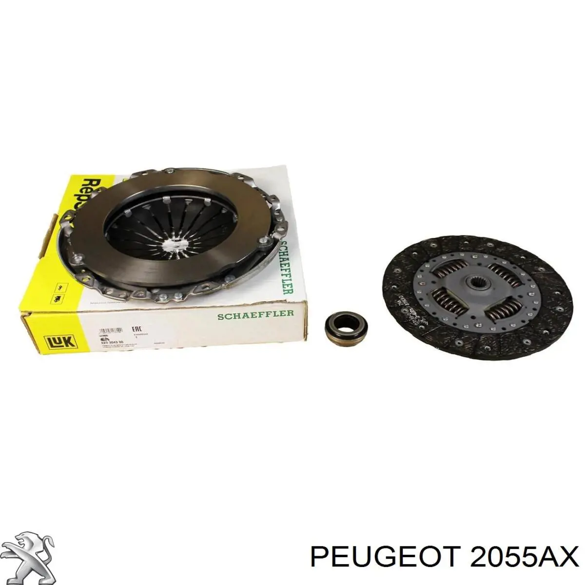 Диск зчеплення 2055AX Peugeot/Citroen