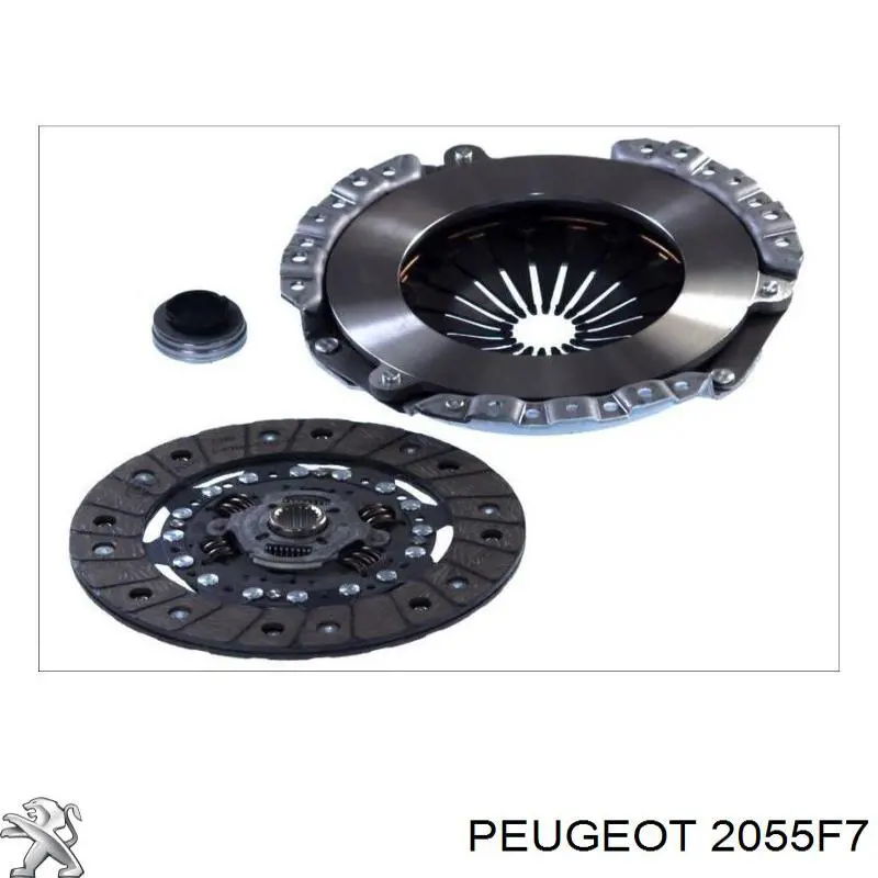 Купити 2055F7 Peugeot/Citroen Диск зчеплення
