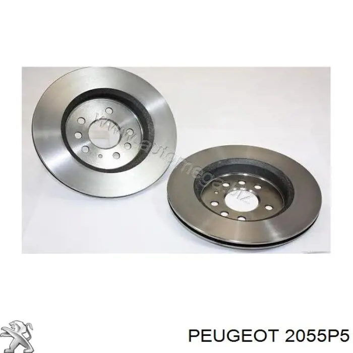 2055P5 Peugeot/Citroen Диск зчеплення