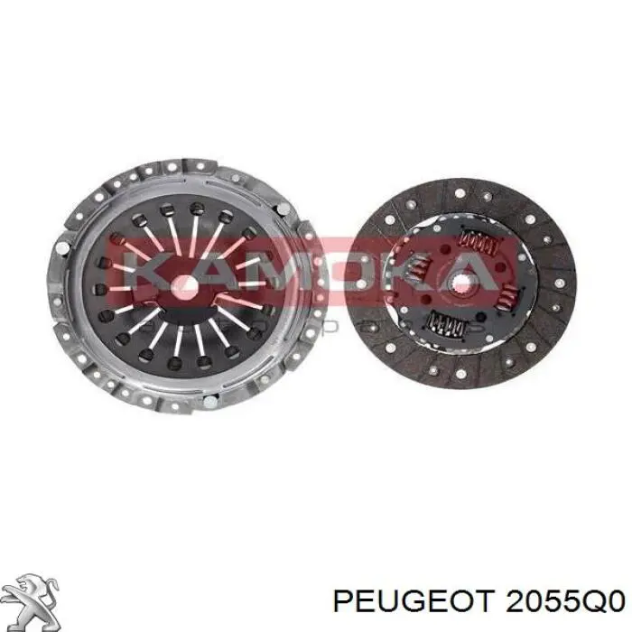 2055Q0 Peugeot/Citroen диск зчеплення