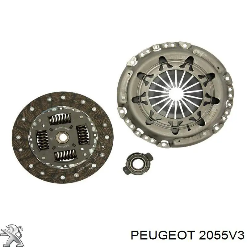 2055V3 Peugeot/Citroen диск зчеплення