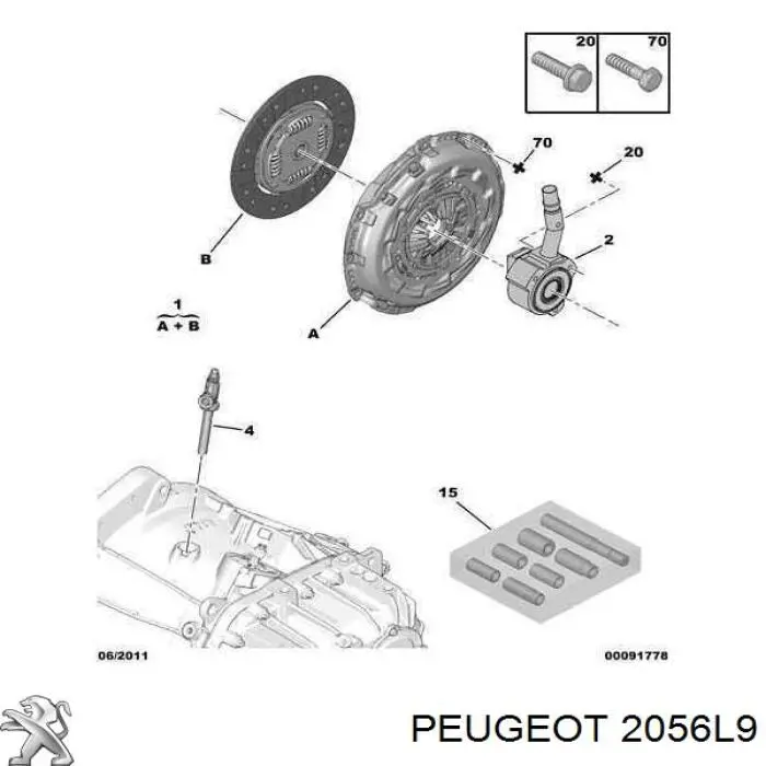  2056L9 Peugeot/Citroen