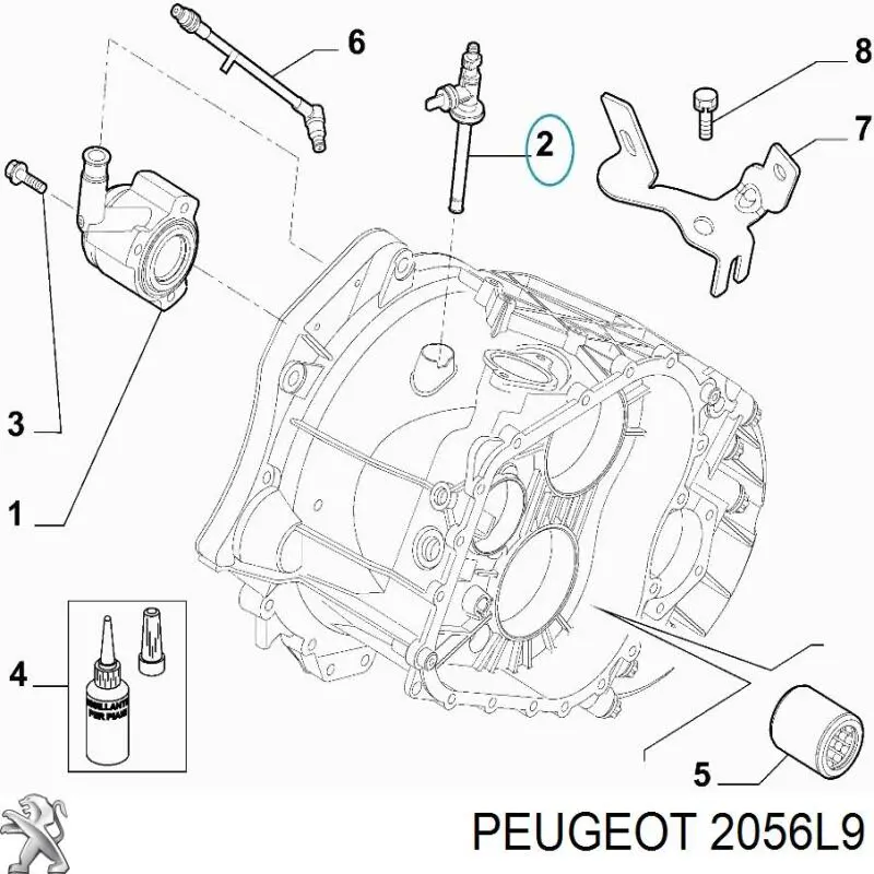  Peugeot/Citroen 2056L9 ціна, від 42.05 USD