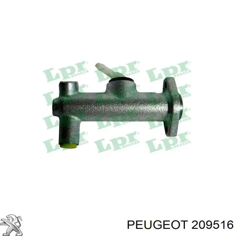 Купити 209516 Peugeot/Citroen Головний циліндр зчеплення