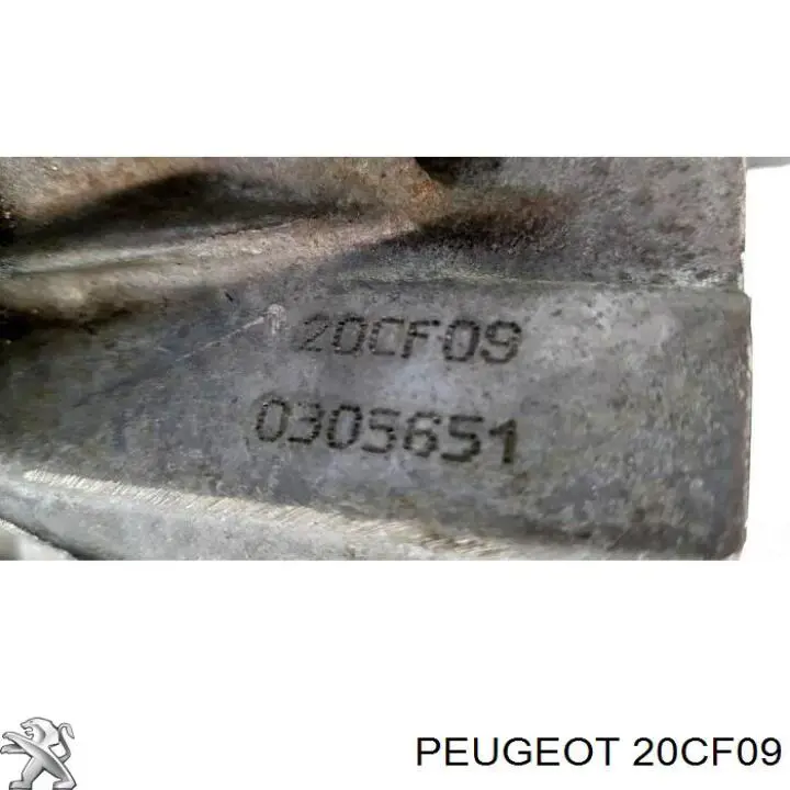 20CF09 Peugeot/Citroen МКПП