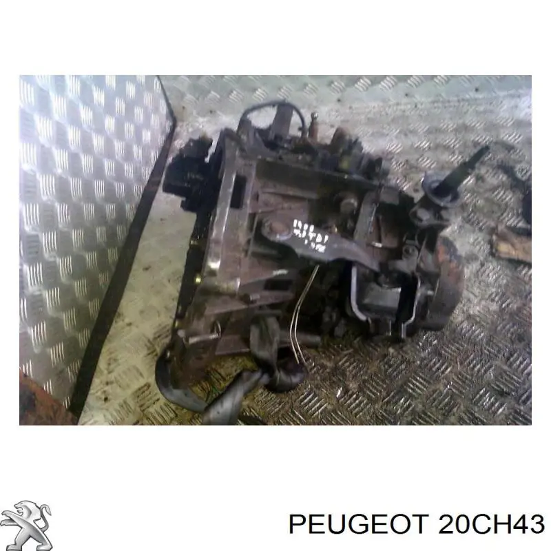 МКП в зборі Peugeot/Citroen 20CH43 ціна, від 23.20 USD