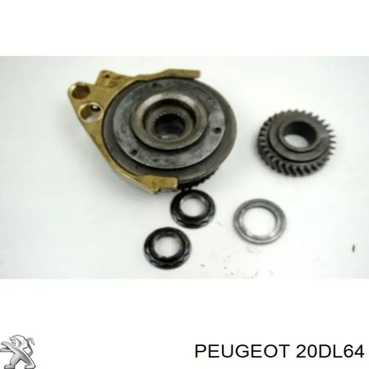МКП в зборі Peugeot/Citroen 20DL64 ціна, від 107.10 USD