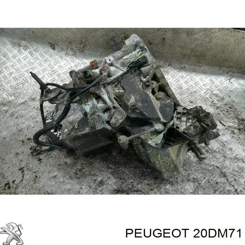 МКП в зборі Peugeot/Citroen 20DM71 ціна, від 295.26 USD