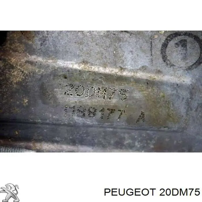 КПП в зборі Peugeot/Citroen 20DM75