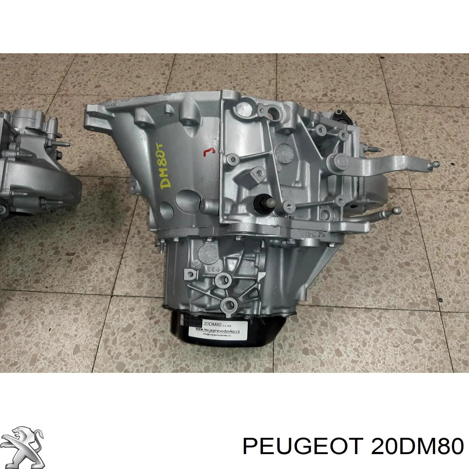 Коробка передач 20DM80 Peugeot/Citroen