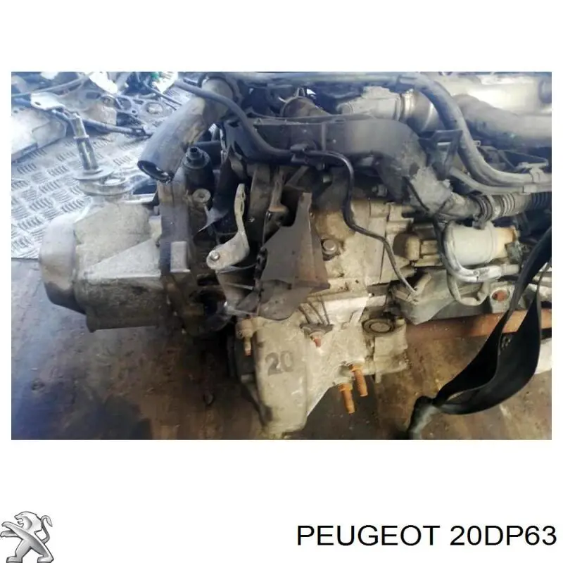 20DP63 Peugeot/Citroen кпп в зборі