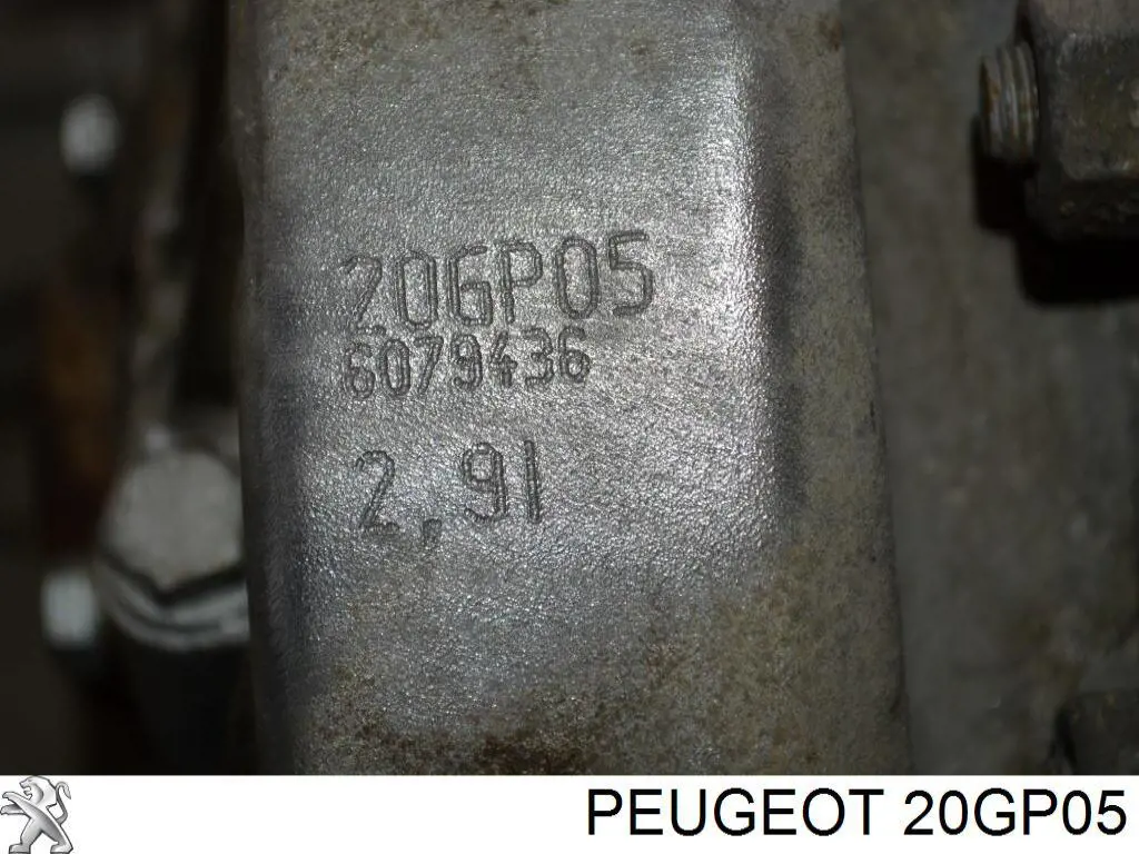 МКП в зборі Peugeot/Citroen 20GP05 ціна, від 912.15 USD