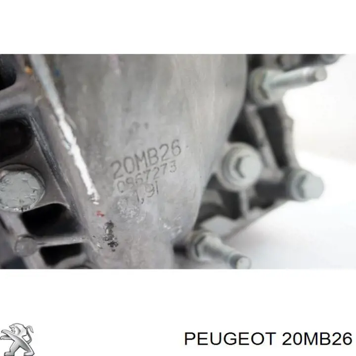 Коробка передач 20MB26 Peugeot/Citroen