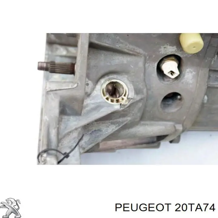 Коробка передач 20DL34 Peugeot/Citroen