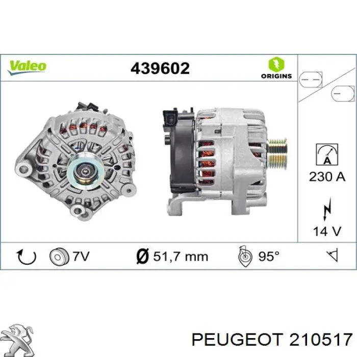 210517 Peugeot/Citroen направляюча первинного валу кпп