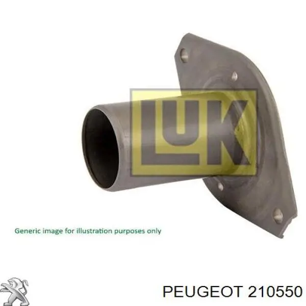 210550 Peugeot/Citroen Напрямна підшипника зчеплення