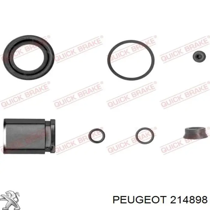 214898 Peugeot/Citroen Супорт гальмівний задній правий
