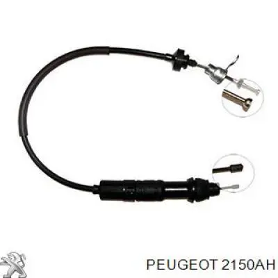 Трос зчеплення Peugeot/Citroen 2150AH ціна, від 29.54 USD