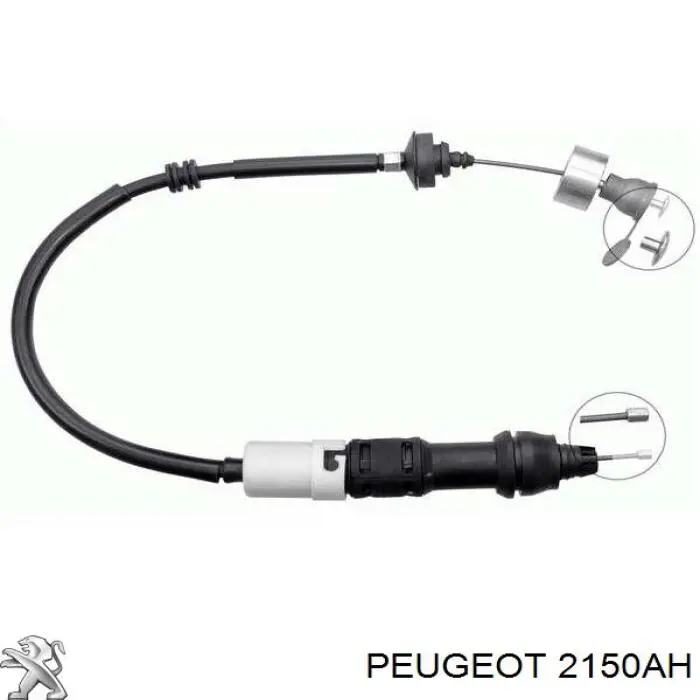 Купити 2150AH Peugeot/Citroen Трос зчеплення