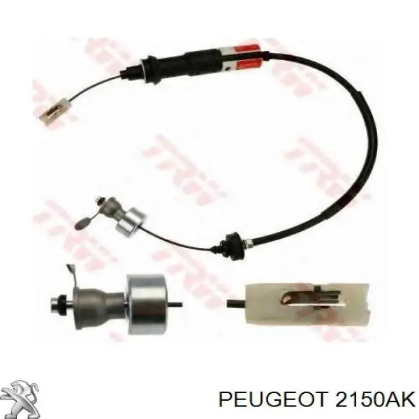 Трос зчеплення Peugeot/Citroen 2150AK ціна, від 22.37 USD