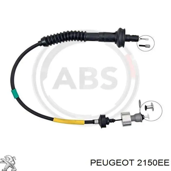Трос зчеплення Peugeot/Citroen 2150EE ціна, від 21.29 USD