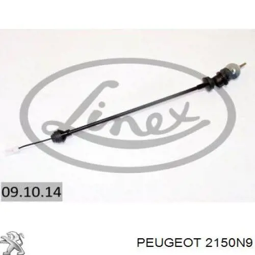 Трос зчеплення 2150N9 Peugeot/Citroen