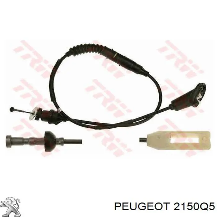 2150Q5 Peugeot/Citroen Трос зчеплення