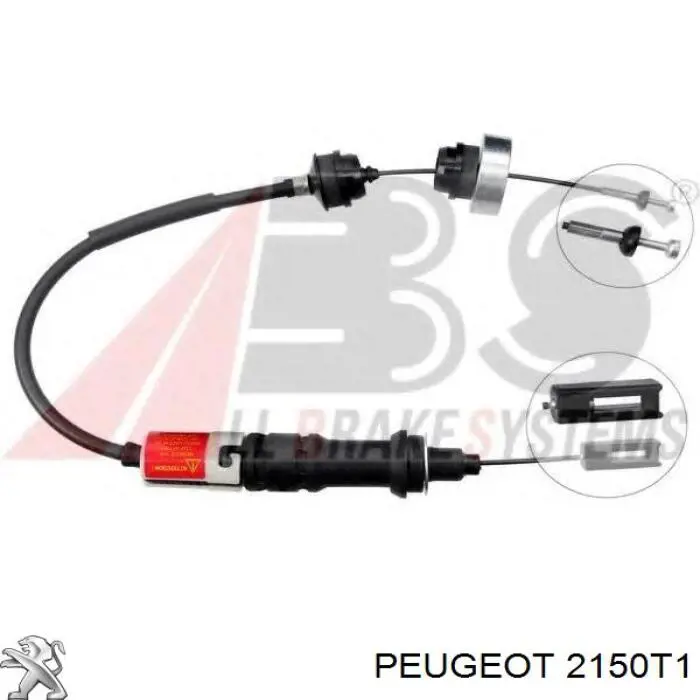 Трос зчеплення Peugeot/Citroen 2150T1 ціна, від 19.93 USD