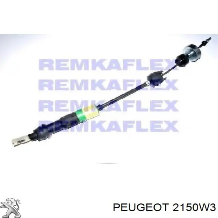 Трос зчеплення 2150W3 Peugeot/Citroen