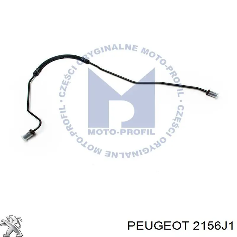 Купити 2156J1 Peugeot/Citroen Шланг зчеплення