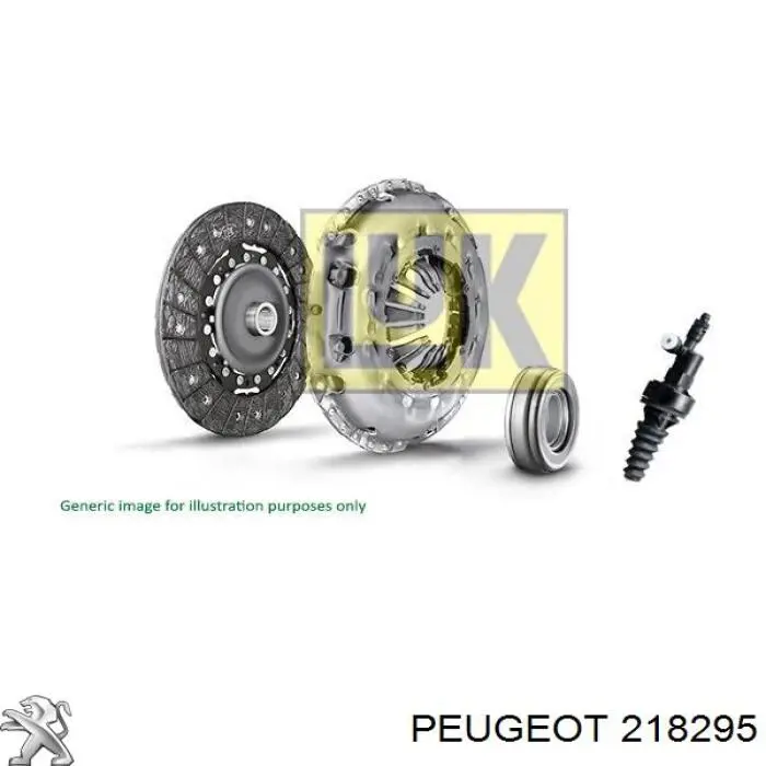 218295 Peugeot/Citroen циліндр зчеплення, робочий