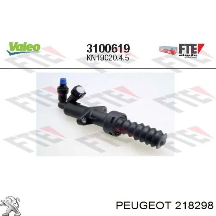 Актуатор зчеплення Peugeot/Citroen 218298 ціна, від 30.83 USD