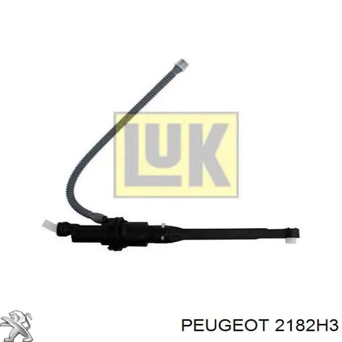 Головний циліндр зчеплення 2182H3 Peugeot/Citroen