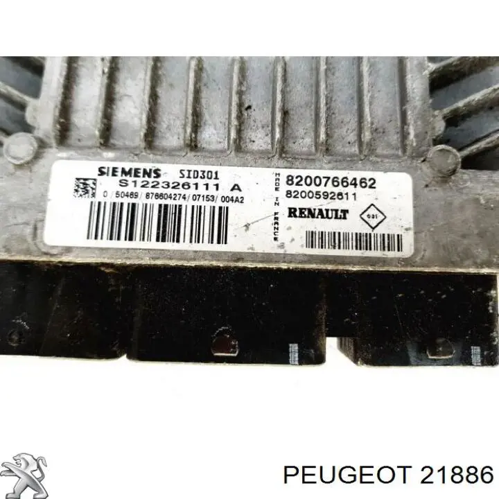 21886 Peugeot/Citroen колодки гальмівні передні, дискові