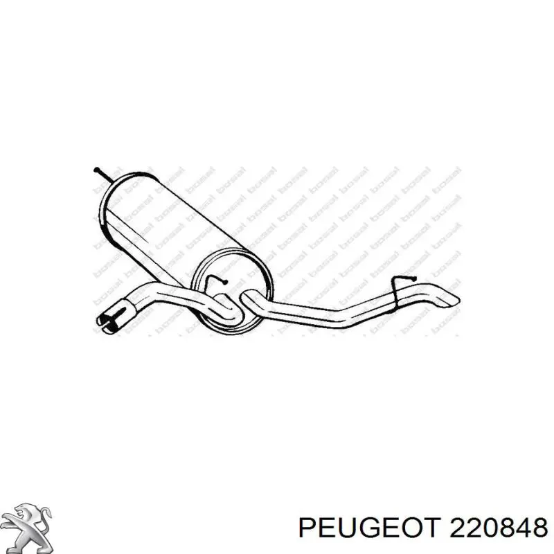 220848 Peugeot/Citroen пробка піддона акпп