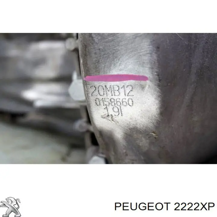 2222XP Peugeot/Citroen кпп в зборі