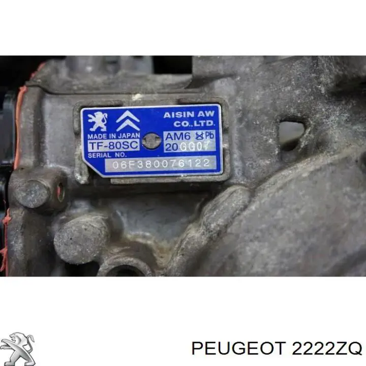 Коробка передач автомат Peugeot/Citroen 20GG07 ціна, від 0.03 USD
