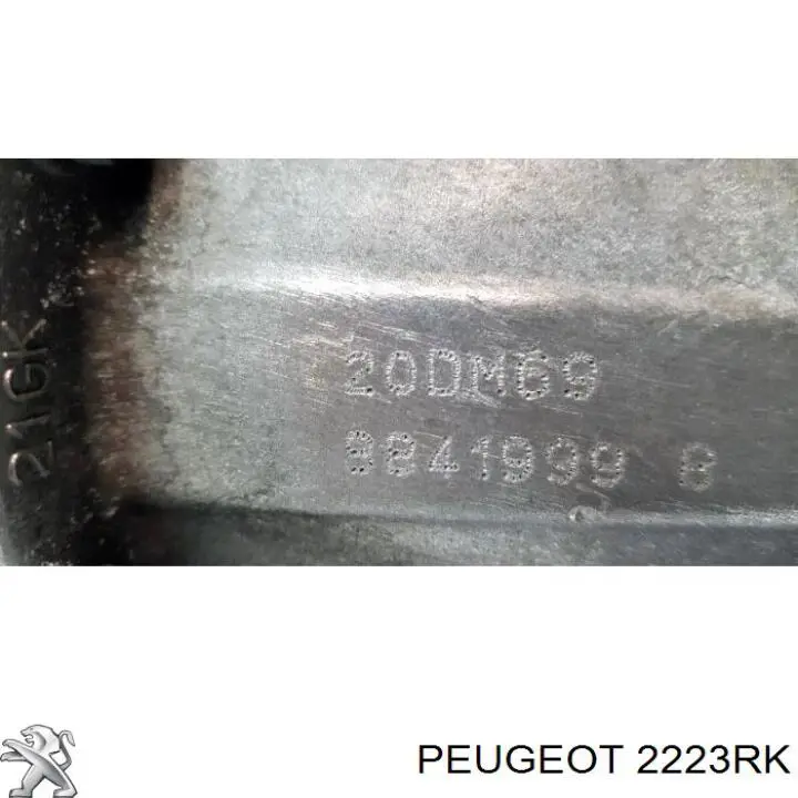 КПП в зборі Peugeot/Citroen 2223RK