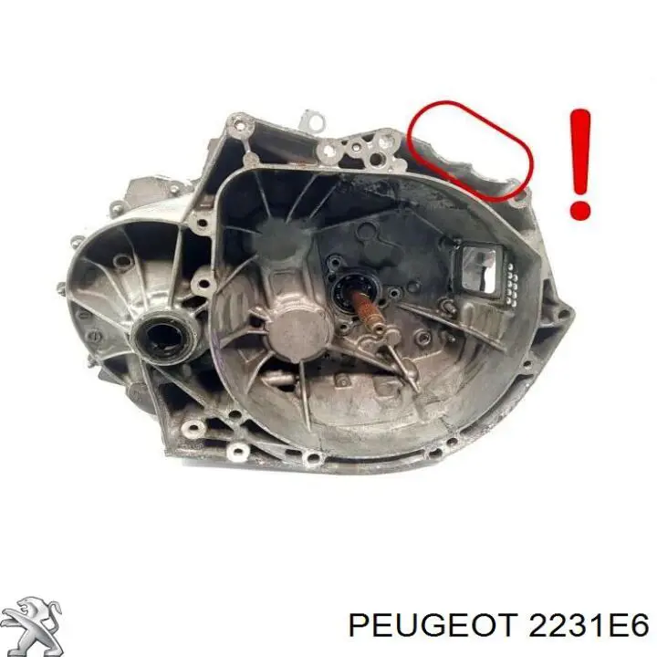 2231E6 Peugeot/Citroen МКПП