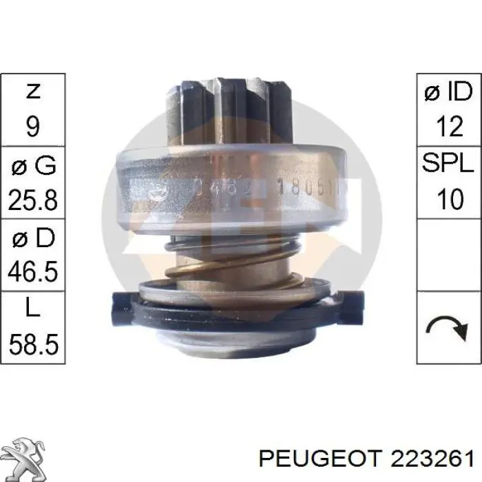  223261 Peugeot/Citroen