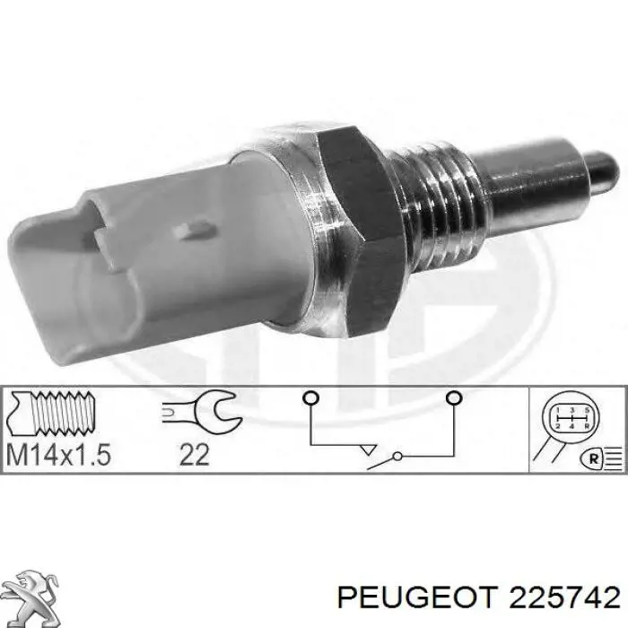 Купити 225742 Peugeot/Citroen Вмикач ліхтарів заднього ходу