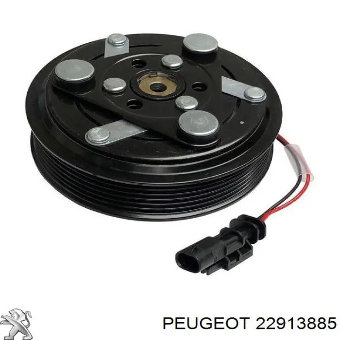 Компресор системи кондиціювання Peugeot/Citroen 22913885 ціна, від 526.48 USD