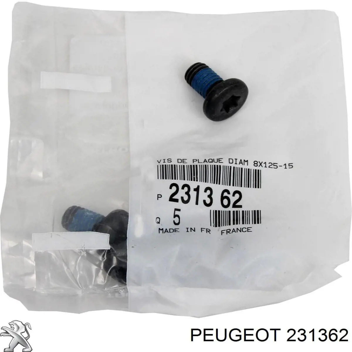 Купити 231362 Peugeot/Citroen Болт/гайка кріплення