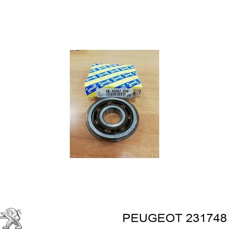 Підшипник КПП Peugeot/Citroen 231748 ціна, від 23.76 USD