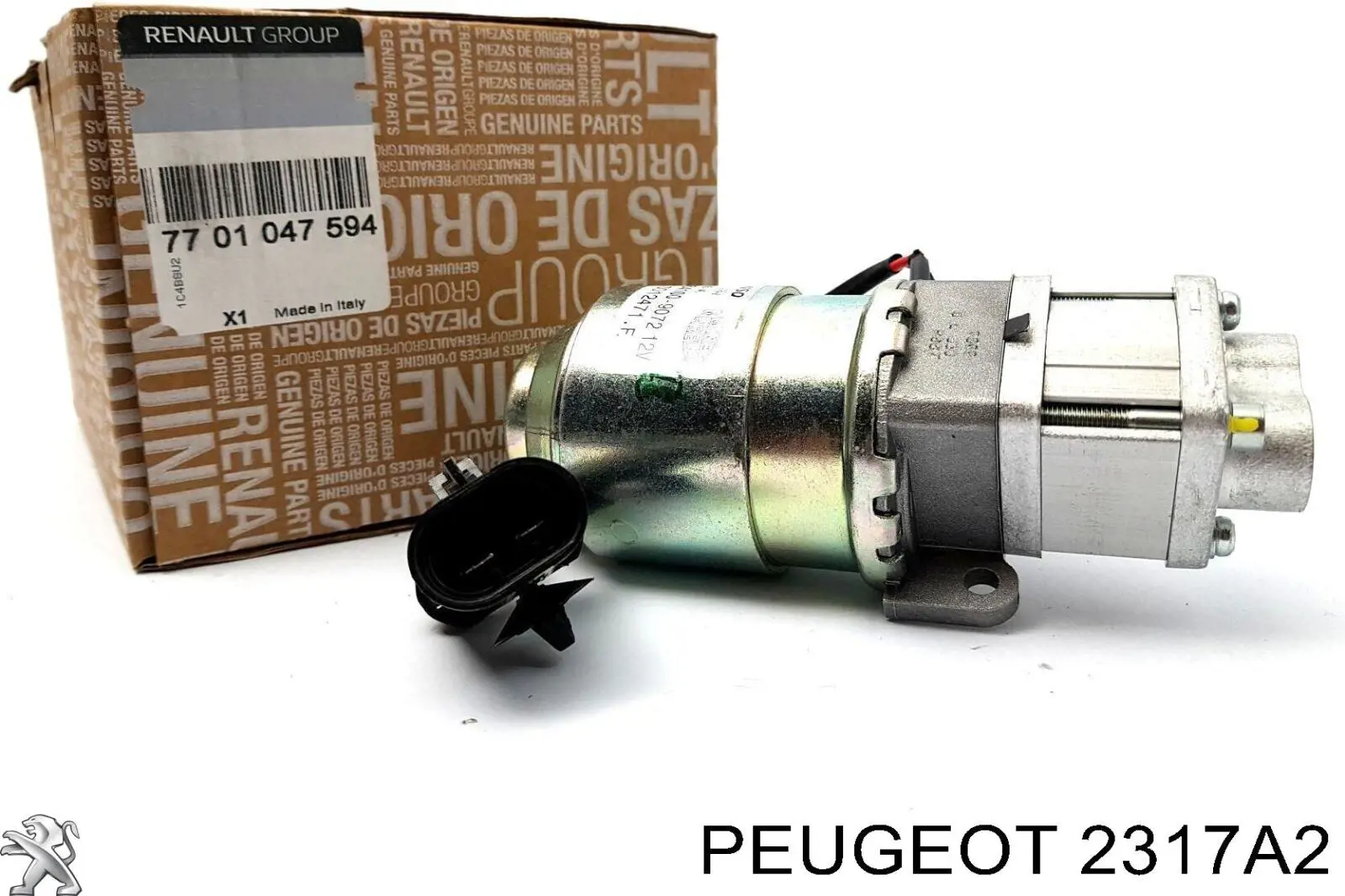Підшипник вторинного валу коробки 2317A2 Peugeot/Citroen